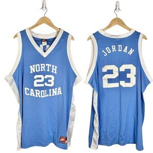 Vintage North Carolina Michael Jordan Nike Basketball Jersey Size: 2X